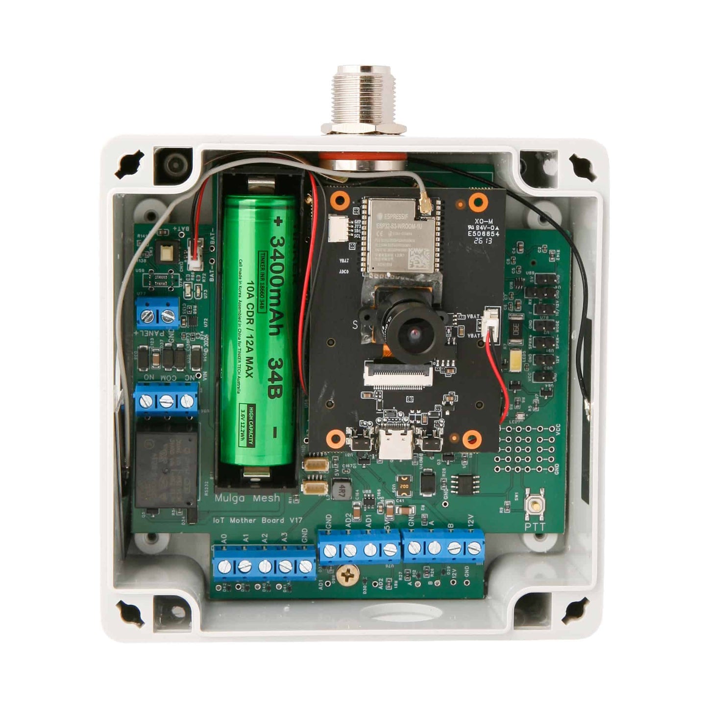 Mulga Mesh IoT Camera Node